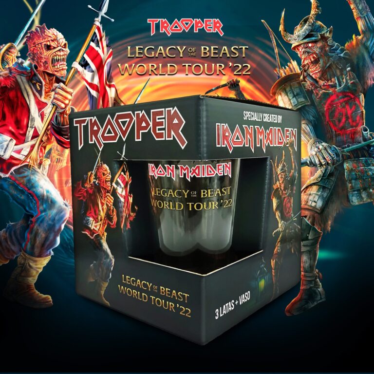 GET READY FOR EDDIE – Iron Maiden’s TROOPER Limited-Edition Box Set Arrives Ahead of the Band’s “Legacy of the Beast” World Tour ‘22
