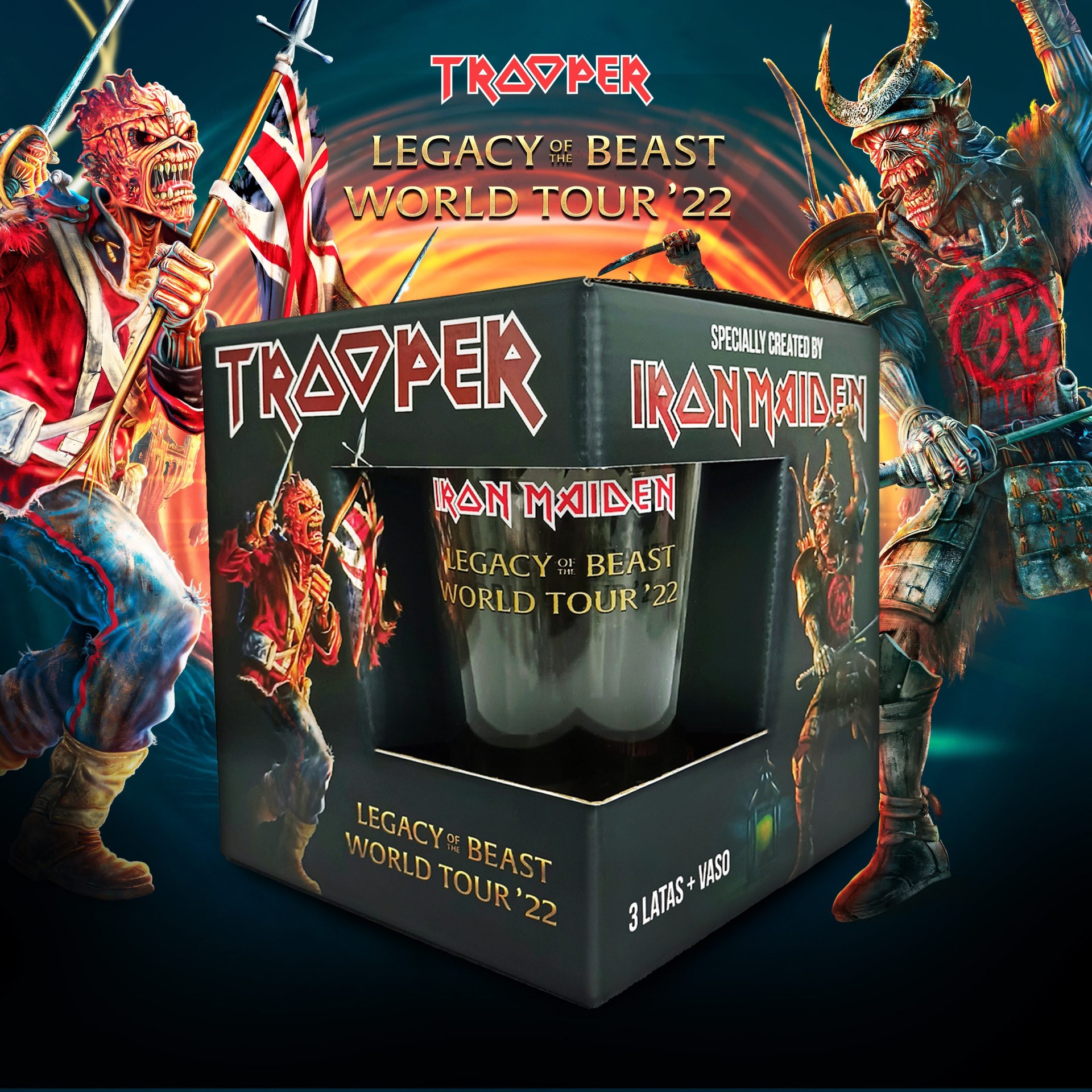 Iron Maiden’s TROOPER Limited-Edition Box