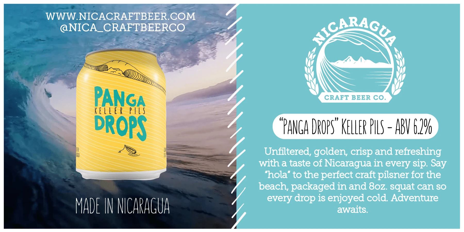 Panga-Drops-by-Nicaragua-Craft-Beer-Co-Shelf-Talker