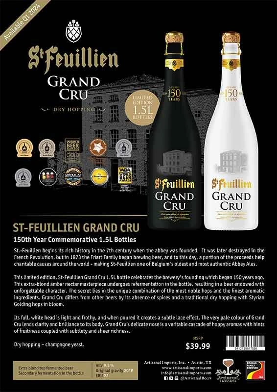 SELL-SHEET---St-Feuillien-Grand-Cru-150th-Magnum