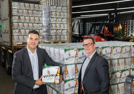 Veltins Udo Bruns Export Manager With Fabian Mueller Area Sales Manager